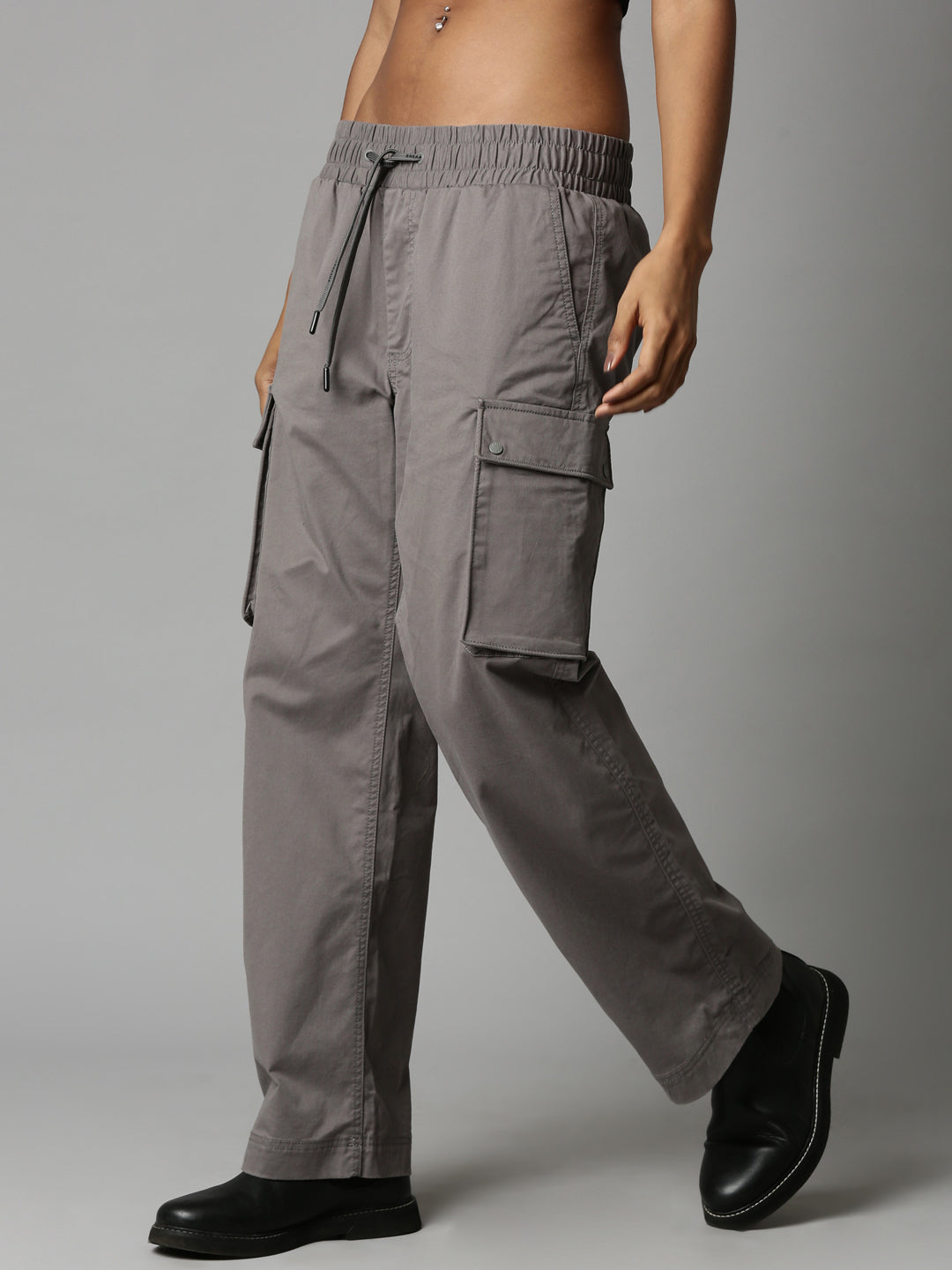 MEN'S GREY COLOR SLIM FIT CARGO PANTS, Comfortable Cargo, Latest Cargo,  Best Quality Cargo, Daily Wear