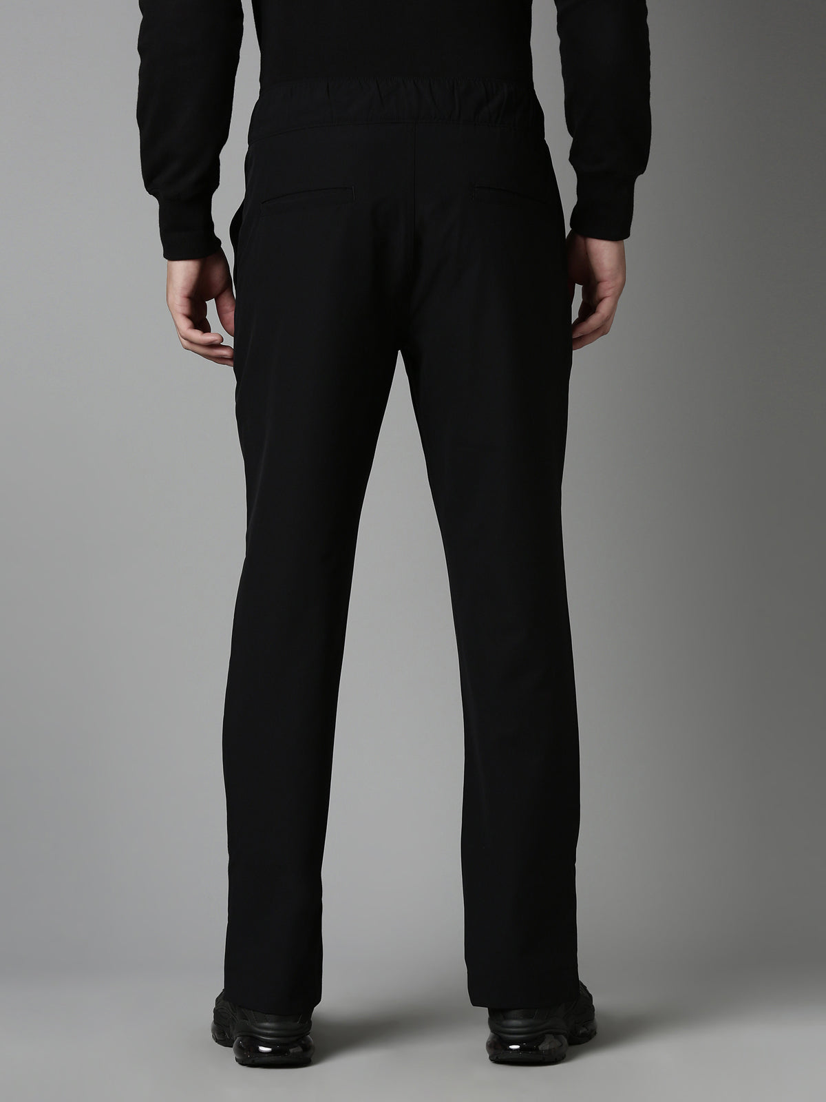 Slim Fit Cotton Black Formal Pant For Men Black Trouser For Men  Dilutee  India